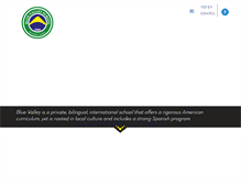 Tablet Screenshot of bluevalley.ed.cr